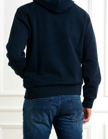 RALPH LAUREN-FELPA UOMO CON CAPPUCCIO-RL936586 NAVY