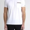 RRD-T-SHIRT oxford pocket-RRD23161 BIANCO