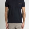 RRD-T-SHIRT oxford pocket-RRD23161 BLUBLACK