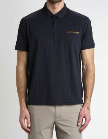 RRD-POLO OXFORD BOND POCKET-RRD23162 BLUEBLACK