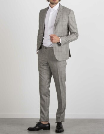 SELECT BOX-ABITO EXTRA SLIM QUADRO-SELA400P028 GRI