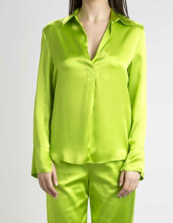 SEMICOUTURE-CAMICIA TIMOYHA-SEMY3SM02 CLORO