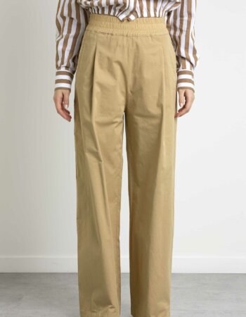 SEMICOUTURE-PANTALONE JONNY-SEMY3SO07 NOCCIOLA