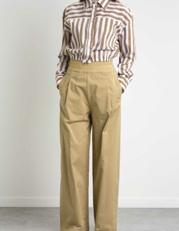 SEMICOUTURE-PANTALONE JONNY-SEMY3SO07 NOCCIOLA