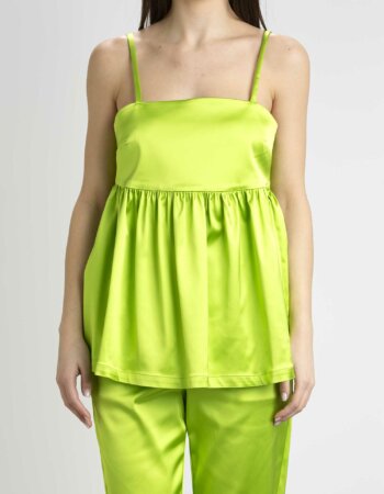 SEMICOUTURE-TOP ALESHA-SEMY3SQ01 CLORO