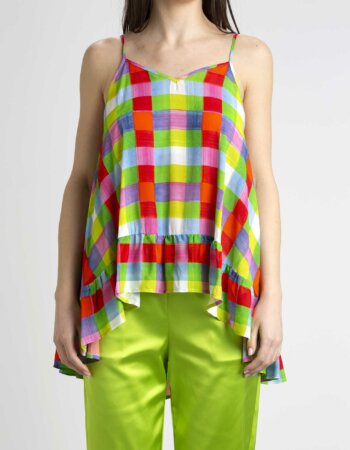 SEMICOUTURE-TOP VERONICA-SEMY3SS30 VICHY