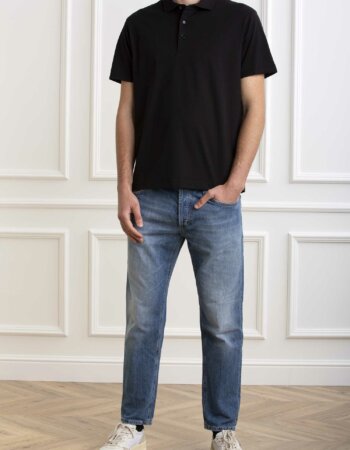 SUN68-T-SHIRT POLO-SNT34130 NERO