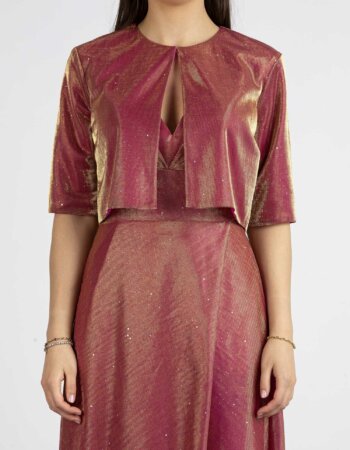 -GIACCA CORTA ELEGANTE-SOL5R5059S2099 ROSA