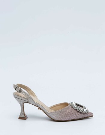 TWENTY FOURHAITCH-Slingback pump con fibbia gioiello-TWELILIBETHSH16 CIPRIA