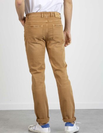 TELERIA ZED-PANTALONE 5 TASCHE DRIILL-TZCOBRA18GOB COGNA