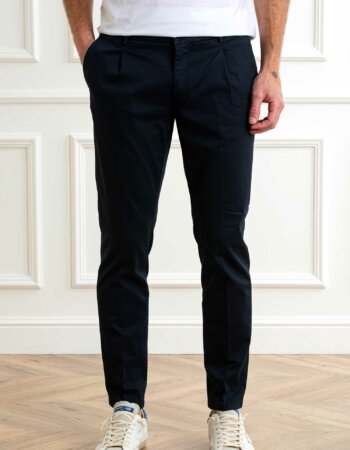 TELERIA ZED-PANTALONE TRICOTINA-TZTOMMML BLU