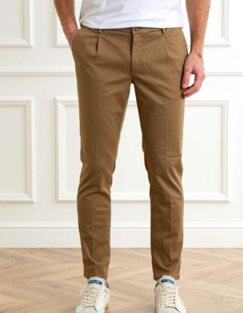 TELERIA ZED-PANTALONE TRICOTINA-TZTOMMML VISONE