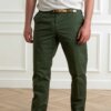 WHITE SAND-PANTALONE POPALINE STRECH LEGGERO-WH25SU6617 MILITARE