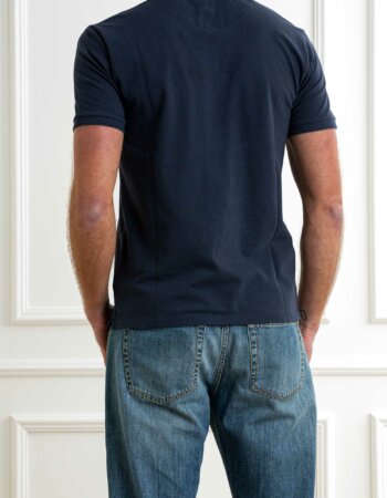 WOOLRICH-POLO MACKINACK-WWCFWOPO0065MRUT1483 BLUE