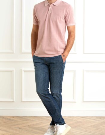 WOOLRICH-POLO MACKINACK-WWCFWOPO0065MRUT1483 ROSE