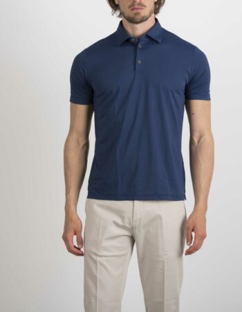 XACUS-POLO MANICA CORTA-XA81460J113MM BLU